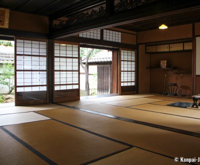 Ohashi House (Kurashiki), Tatami room for the merchant's family