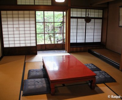 Kusakabe Mingeikan (Takayama), Traditional room in the residence