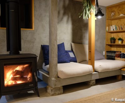 La toile (Mitoyo, Shikoku), Stove in the living-room in winter