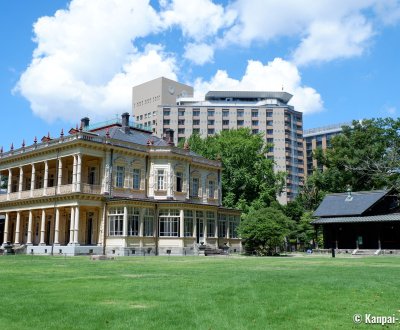 Kyu Iwasaki-tei Teien (Tokyo), Western-style house and Billiards Facility