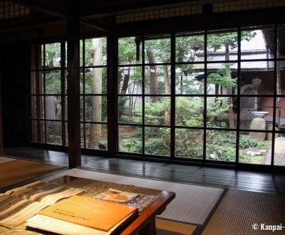 Yoshijima Heritage House (Takayama), Indoor view on the residence's garden