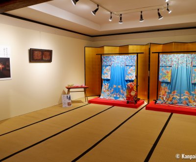 Gion Kagai Art Museum (Kyoto), Display of Geiko and Maiko's kimonos