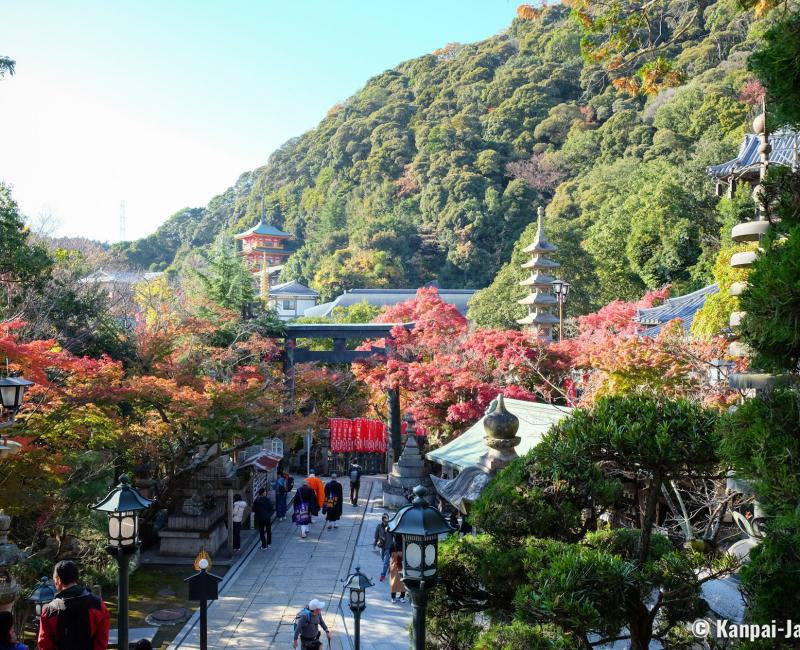 View from Bishamon-do on Mount Shigi (Nara) View from Bishamon-do on Mount Shigi (Nara)