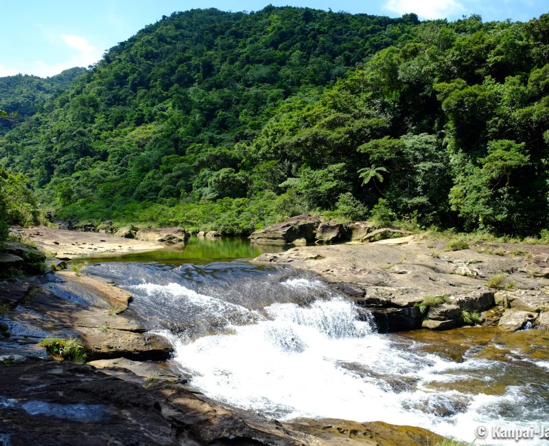 Iriomote (Yaeyama, Okinawa), Kanbire-no-taki waterfalls Iriomote (Yaeyama, Okinawa), Kanbire-no-taki waterfalls