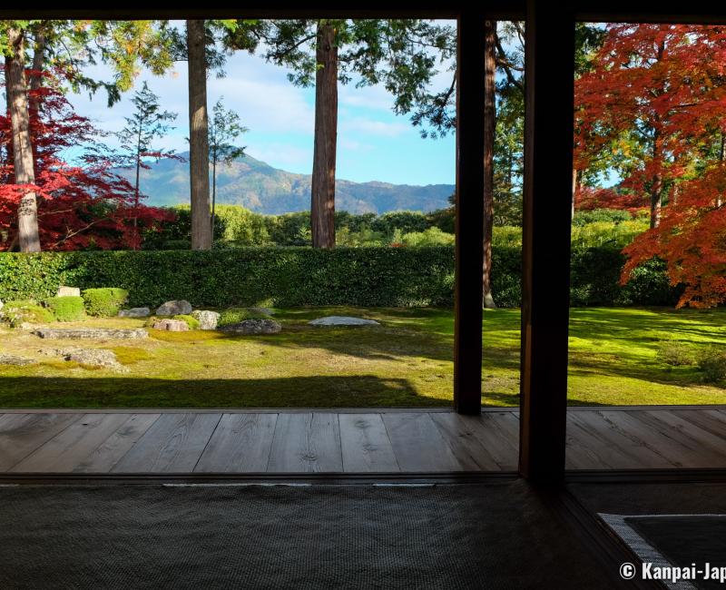 Entsu-ji - The Shakkei Garden Borrowing Mount Hiei in Kyoto