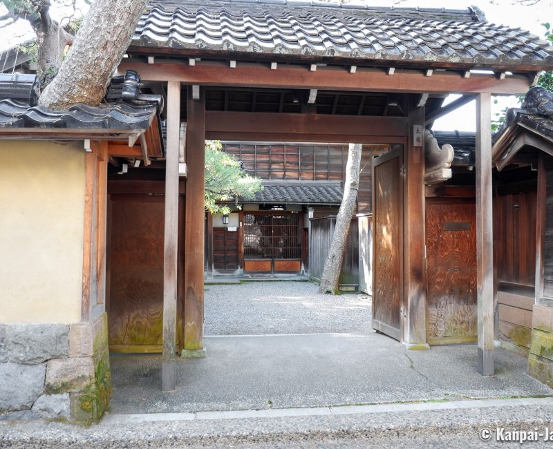 Nagamachi (Kanazawa), Entrance of the Bukuyashiki Oya-ke samurai residence Nagamachi (Kanazawa), Entrance of the Bukuyashiki Oya-ke samurai residence