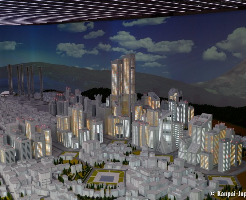 Small Worlds Tokyo (Odaiba), Miniature Evangelion world and Tokyo-3 Small Worlds Tokyo (Odaiba), Miniature Evangelion world and Tokyo-3