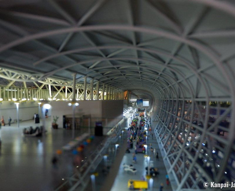 Small Worlds Tokyo (Odaiba), Model scale of KIX airport 2 Small Worlds Tokyo (Odaiba), Model scale of KIX airport 2