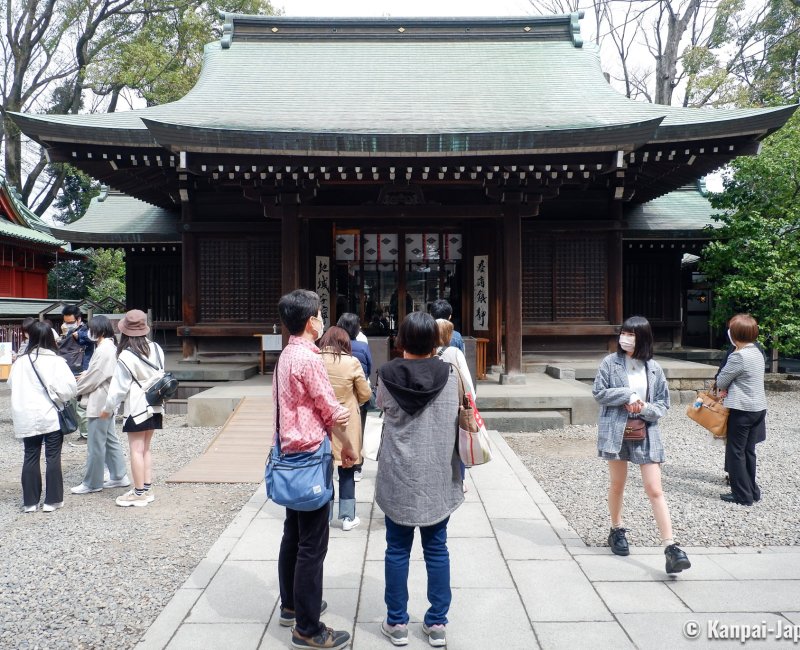 Kawagoe Hikawa-jinja, Central pavilion of the shrine Kawagoe Hikawa-jinja, Central pavilion of the shrine