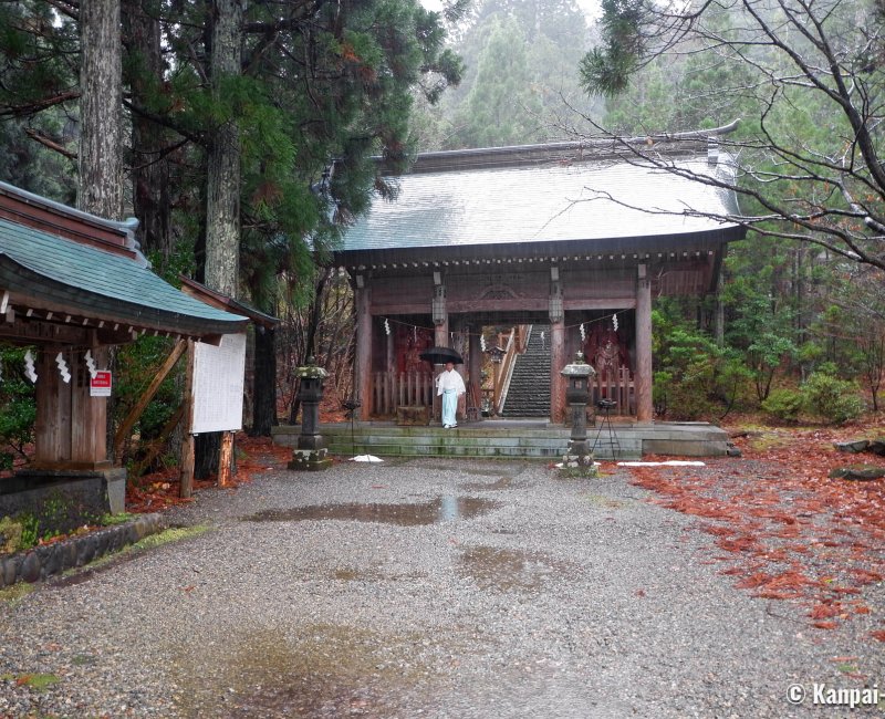 Oga Peninsula (Akita), Entrance of Shinzan-jinja shrine Oga Peninsula (Akita), Entrance of Shinzan-jinja shrine