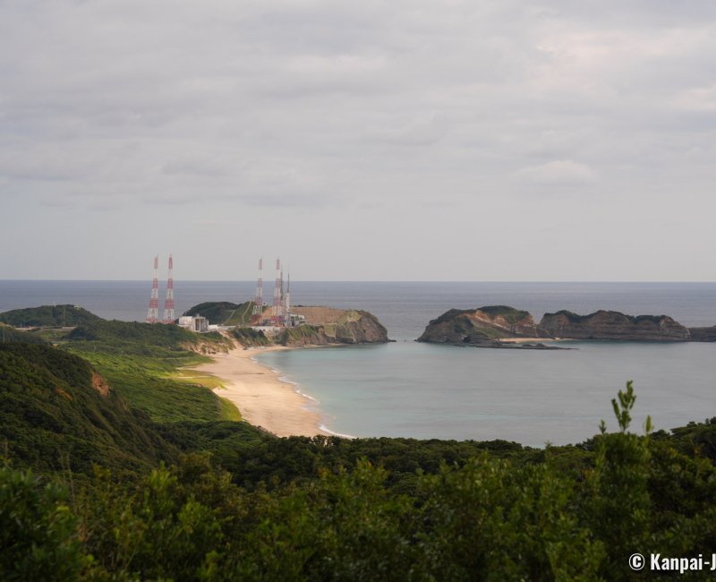 Tanegashima Space Center, View from the observation platform at Yoshinobu Launch Complex Tanegashima Space Center, View from the observation platform at Yoshinobu Launch Complex