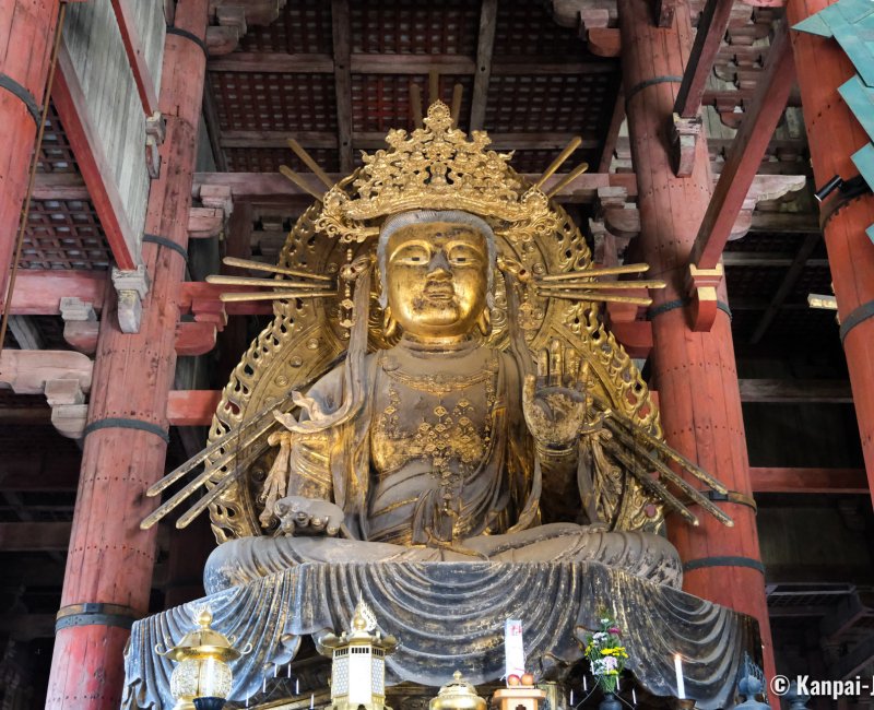 Nara, Kokuzo Bosatsu statue in Todai-ji temple Nara, Kokuzo Bosatsu statue in Todai-ji temple