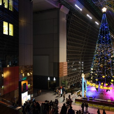 Kyoto during Christmas time - Decorations, nocturnal lights and shopping