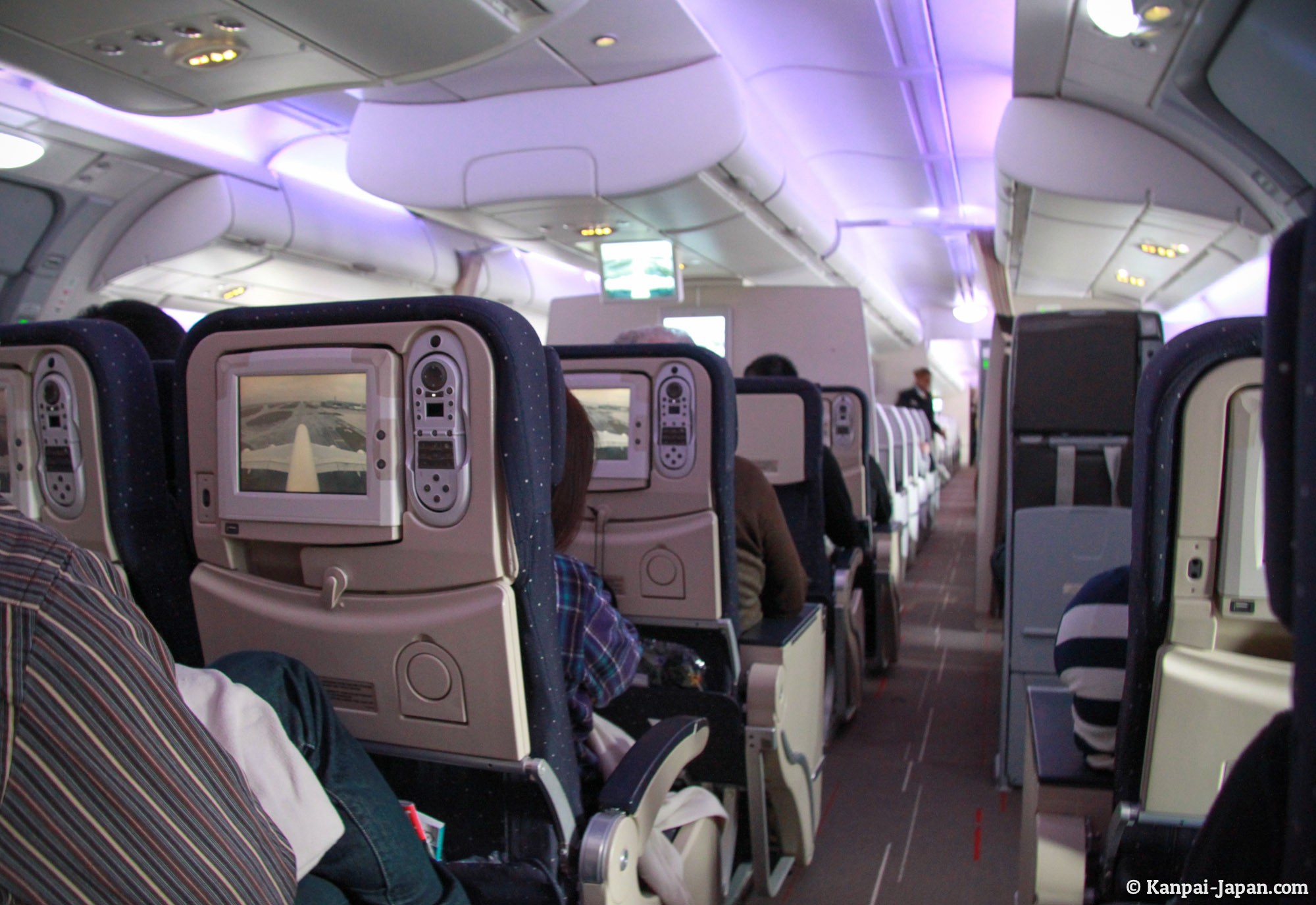 A380 flight report to Tokyo