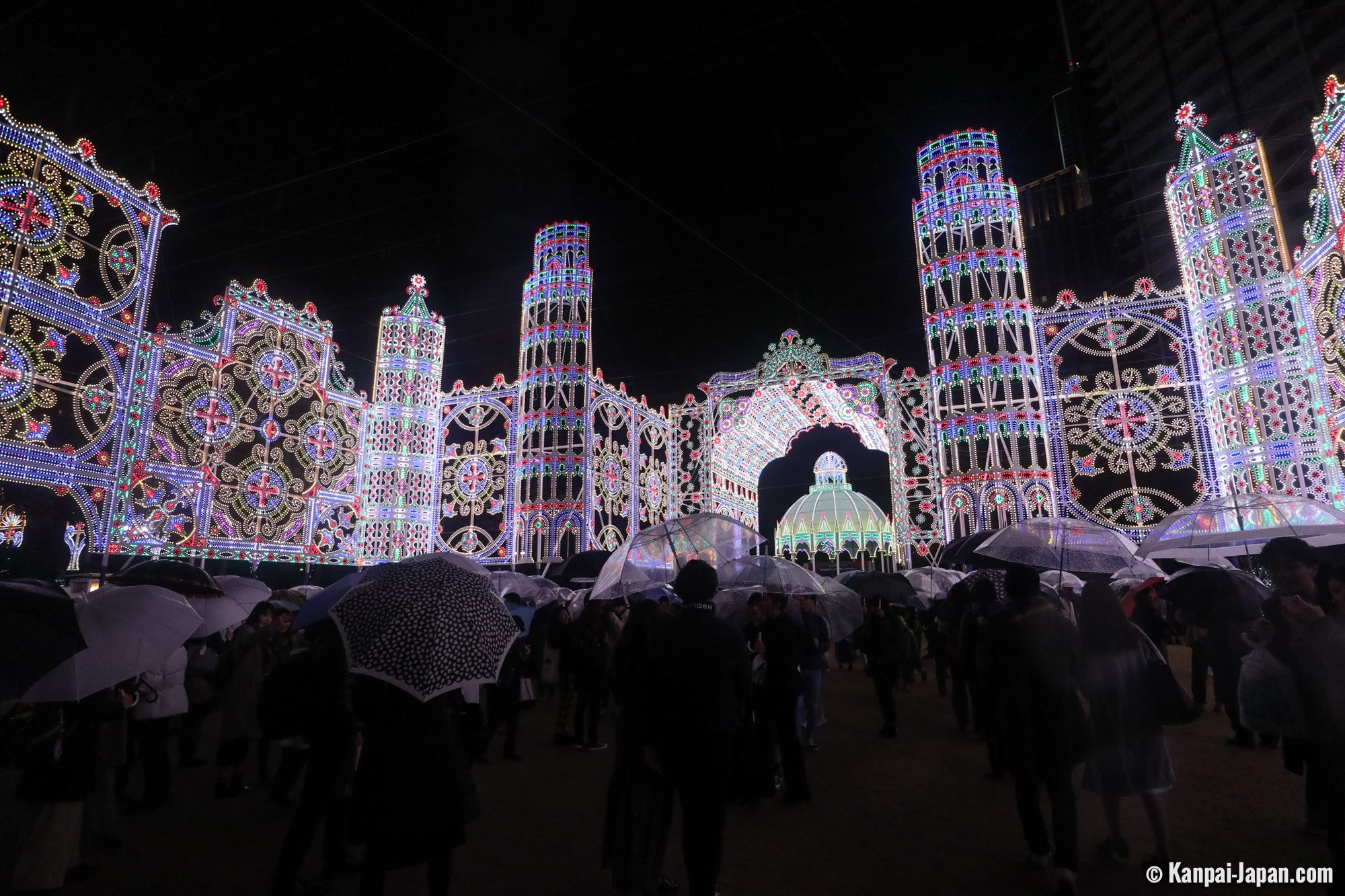 Kobe Luminarie The Winter Light Festival in Kobe
