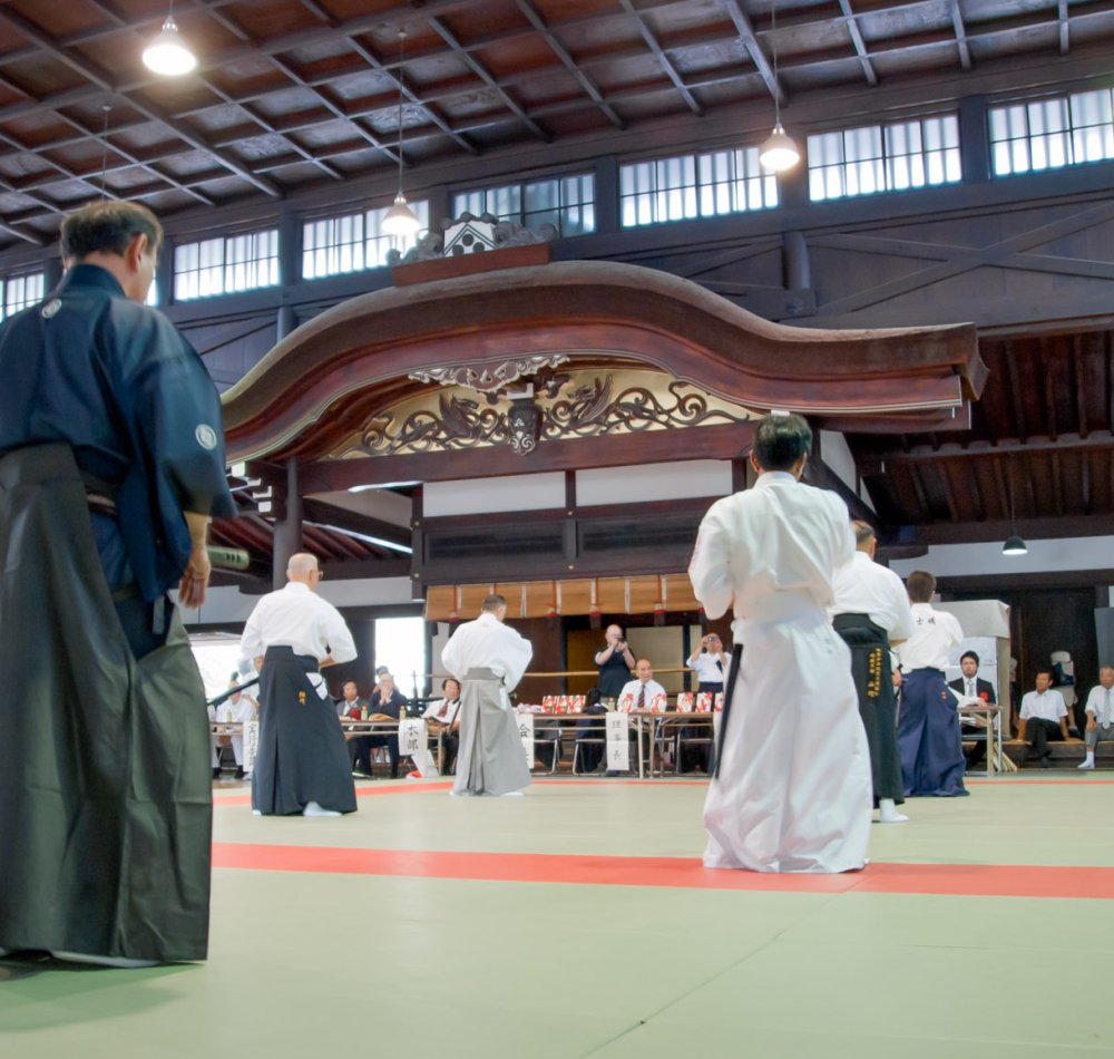 Butokuden (Kyoto), Kendo demonstration at the 21th All Japan Budo Federation Festival Butokuden (Kyoto), Kendo demonstration at the 21th All Japan Budo Federation Festival